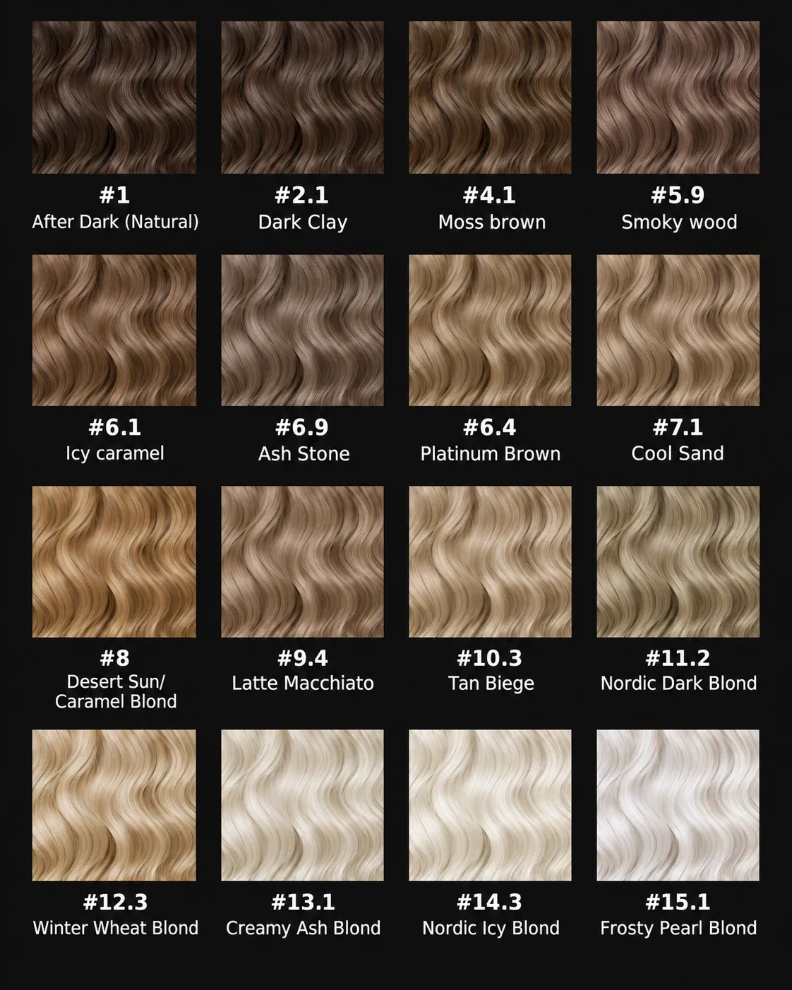 Bleached blonde Uzbek human hair extensions