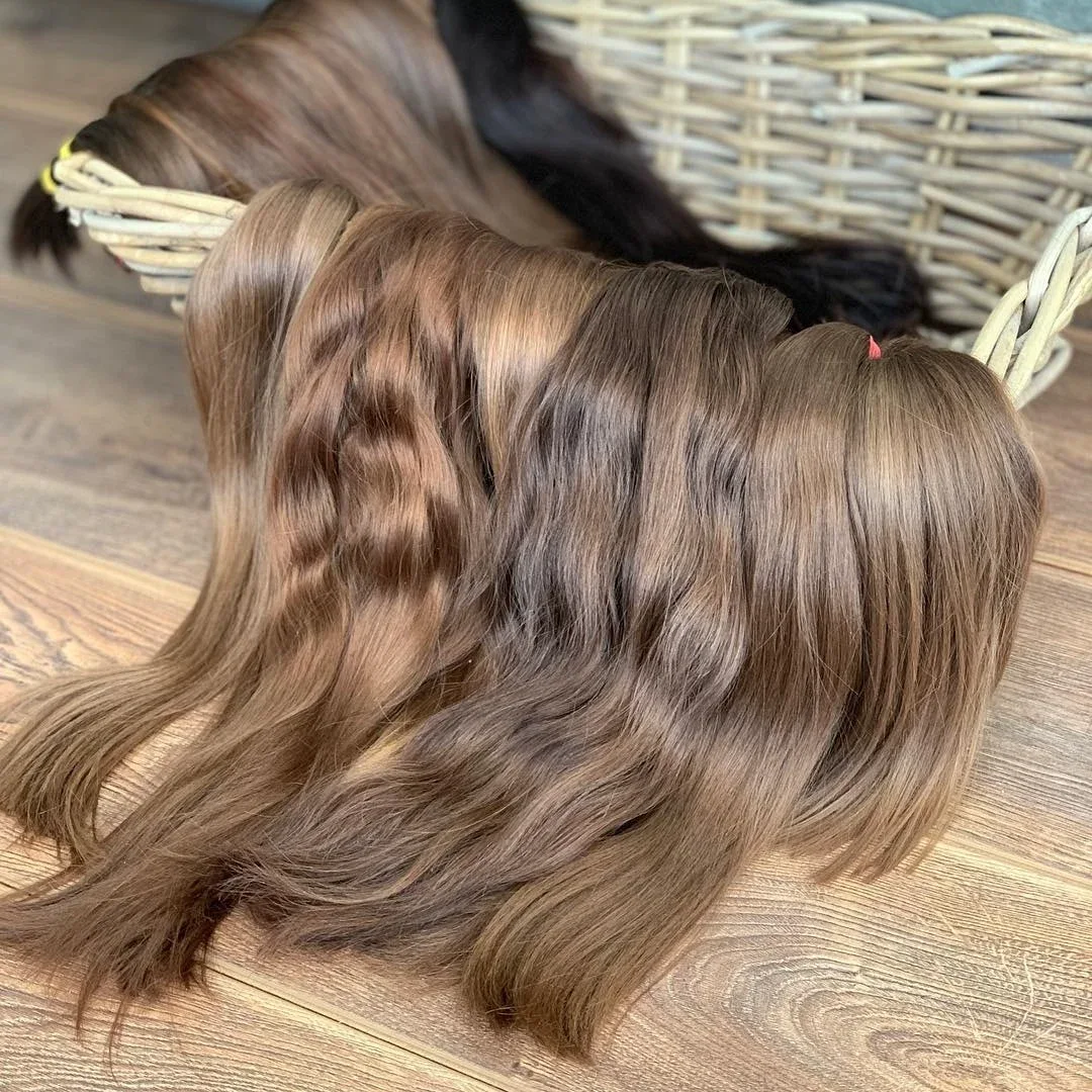 Long natural Uzbek raw hair