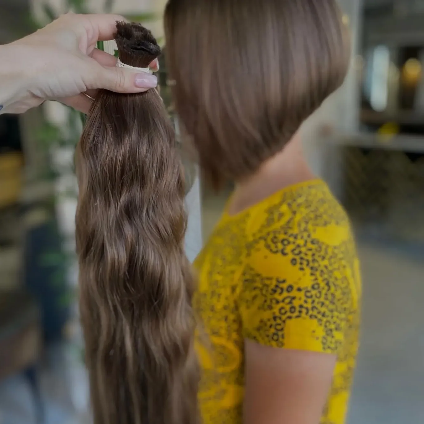 Ethically sourced Uzbek hair bundles, recorded at collection